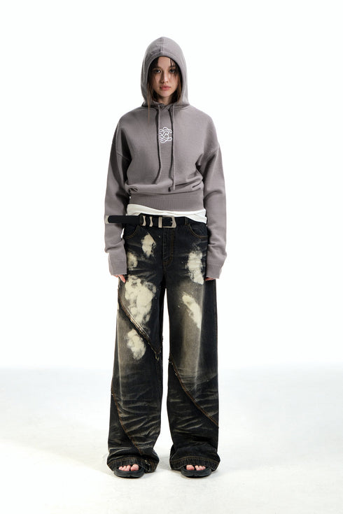 Embroidery Pattern Retro Hoodie